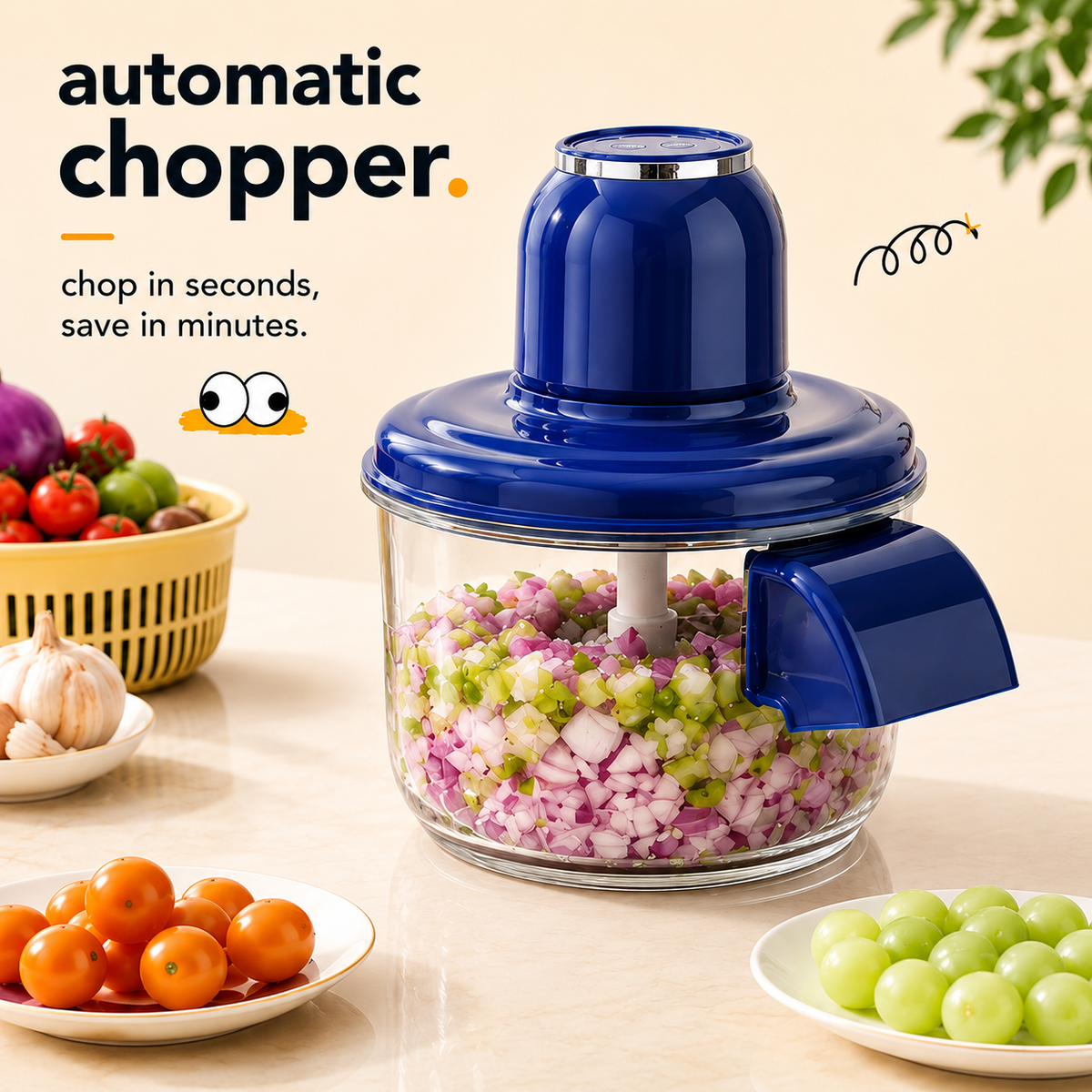 AutoPeel Rechargeable Electric Peeler for Fruits & Vegetables