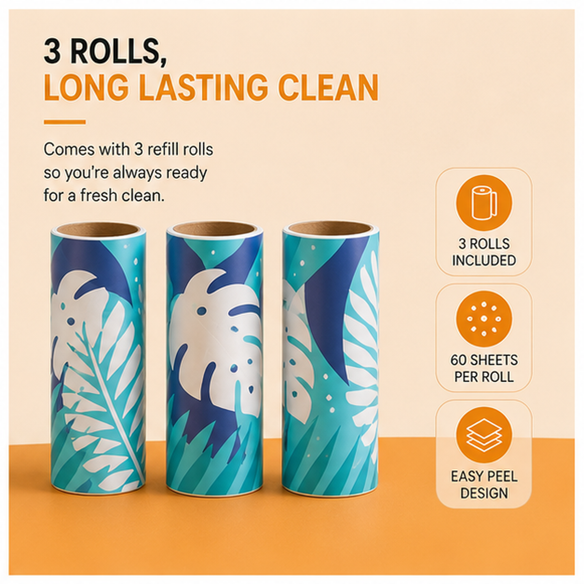 Cloth Cleaner (3 Rolls)
