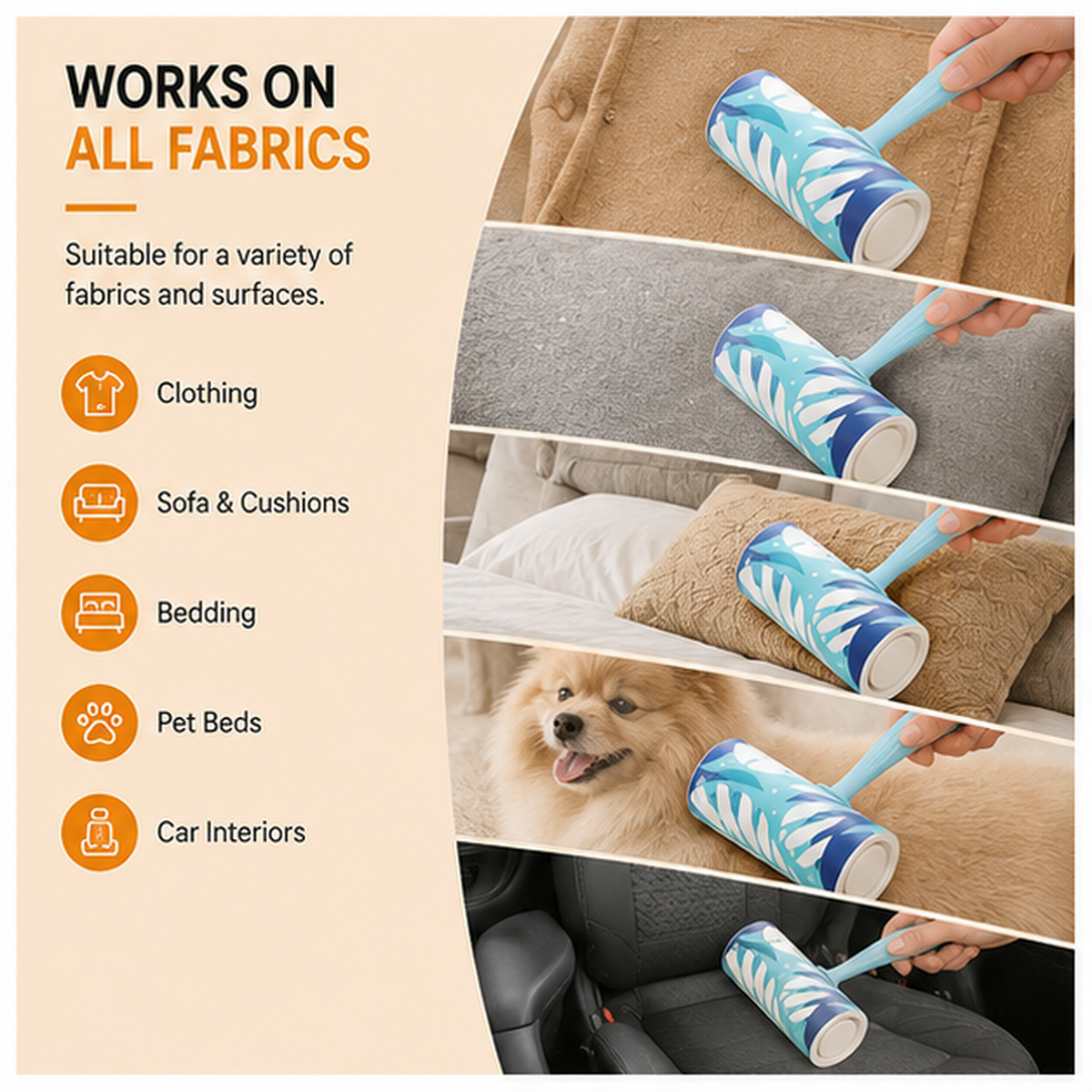 Cloth Cleaner (3 Rolls)